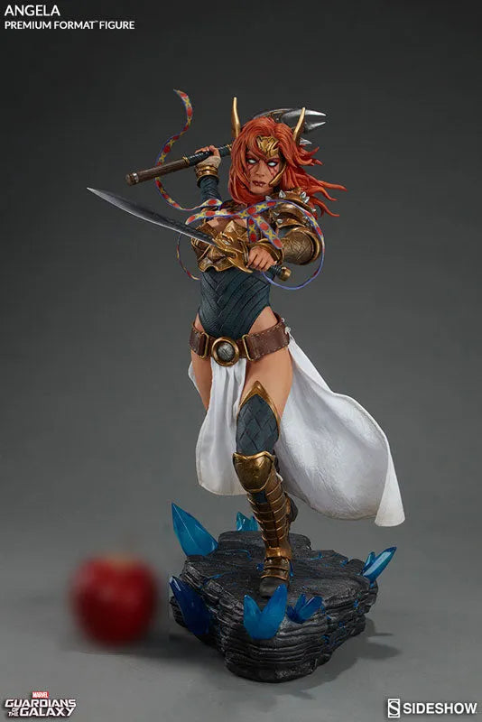 Marvel Comics - Premium Format Figure: Angelaㅤ – Sideshow Collectibles – ActionFigure Brasil
