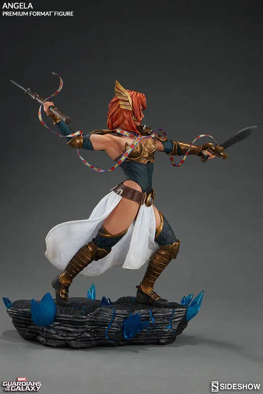 Marvel Comics - Premium Format Figure: Angelaㅤ – Sideshow Collectibles – ActionFigure Brasil