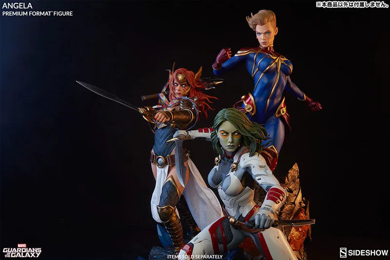 Marvel Comics - Premium Format Figure: Angelaㅤ – Sideshow Collectibles – ActionFigure Brasil