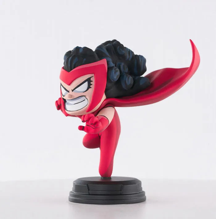 Marvel Comics / Scarlet Witch Animated Mini Statueㅤ – Diamond Select Toys – ActionFigureBrasil