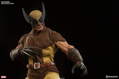 Marvel Comics - SideShow Sixth Scale #003 Wolverineㅤ – Sideshow Collectibles – ActionFigureBrasil — com base expositora