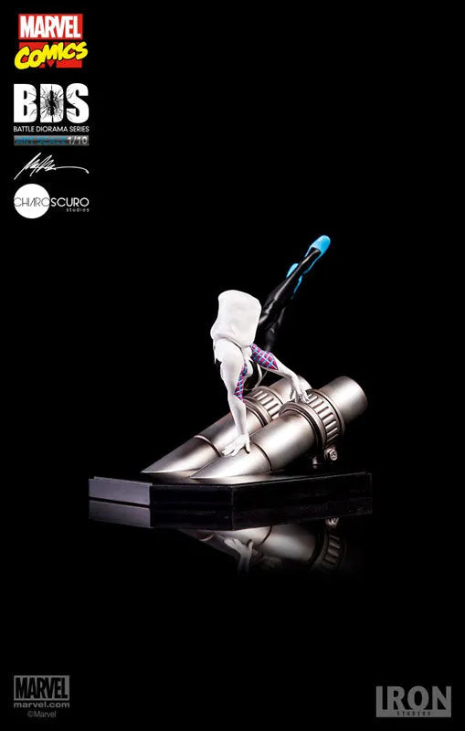 Marvel Comics - Spider Gwien 1/10 Battle Diorama Series Art Scale Statueㅤ – Iron Studios – ActionFigure Brasil