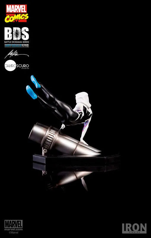 Marvel Comics - Spider Gwien 1/10 Battle Diorama Series Art Scale Statueㅤ – Iron Studios – ActionFigure Brasil