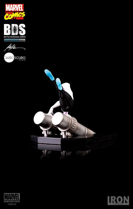 Marvel Comics - Spider Gwien 1/10 Battle Diorama Series Art Scale Statueㅤ – Iron Studios – ActionFigure Brasil