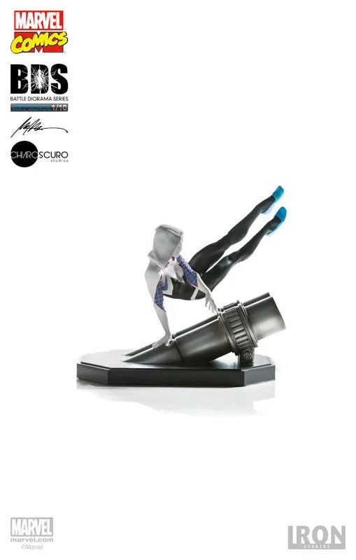 Marvel Comics - Spider Gwien 1/10 Battle Diorama Series Art Scale Statueㅤ – Iron Studios – ActionFigure Brasil