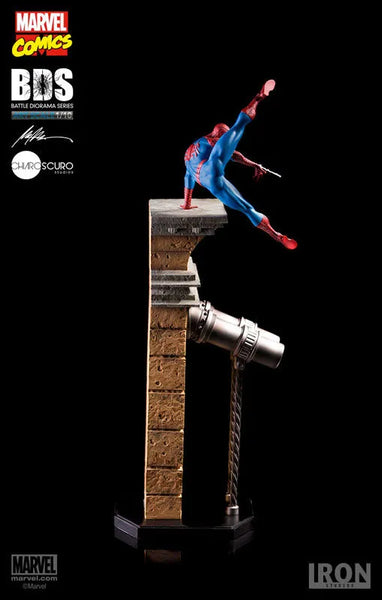 Marvel Comics - Spider-Man 1/10 Battle Diorama Series Art Scale Statueㅤ – Iron Studios – ActionFigureBrasil — close