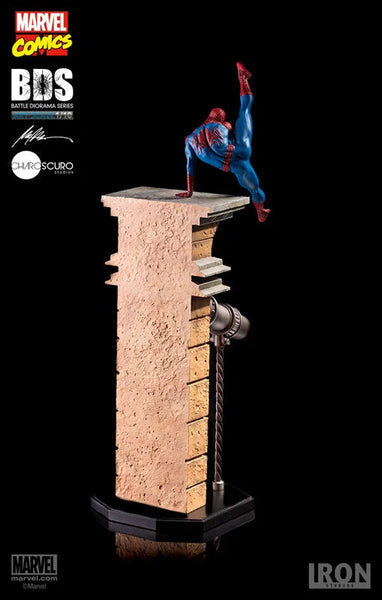 Marvel Comics - Spider-Man 1/10 Battle Diorama Series Art Scale Statueㅤ – Iron Studios – ActionFigureBrasil — embalagem