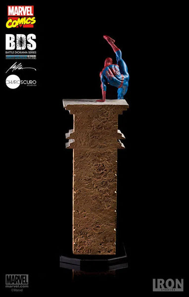 Marvel Comics - Spider-Man 1/10 Battle Diorama Series Art Scale Statueㅤ – Iron Studios – ActionFigureBrasil — acessórios