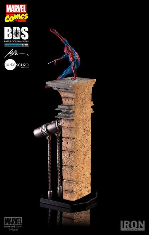 Marvel Comics - Spider-Man 1/10 Battle Diorama Series Art Scale Statueㅤ – Iron Studios – ActionFigure Brasil