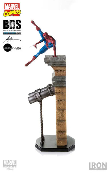 Marvel Comics - Spider-Man 1/10 Battle Diorama Series Art Scale Statueㅤ – Iron Studios – ActionFigureBrasil — close