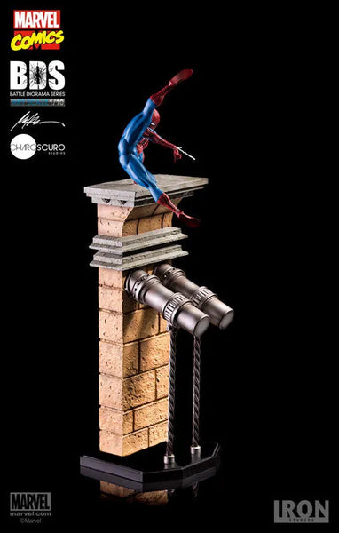 Marvel Comics - Spider-Man 1/10 Battle Diorama Series Art Scale Statueㅤ – Iron Studios – ActionFigure Brasil — embalagem