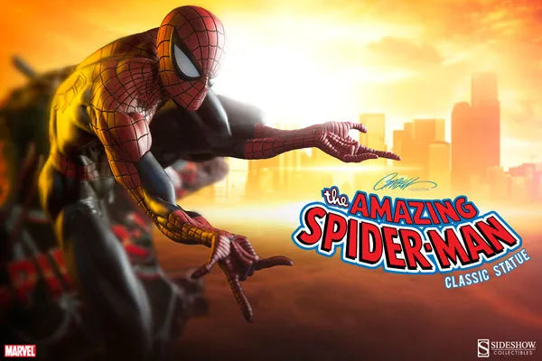 Marvel Comiquette - J.Scott Campbell Spider-Man Collection Classic Spider-Manㅤ – Sideshow Collectibles – ActionFigure Brasil