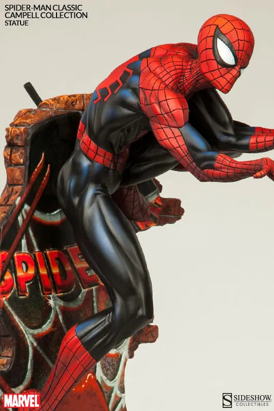 Marvel Comiquette - J.Scott Campbell Spider-Man Collection Classic Spider-Manㅤ – Sideshow Collectibles – ActionFigure Brasil