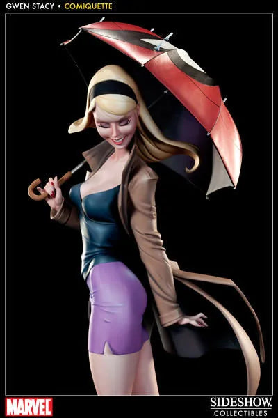 Marvel Comiquette J. Scott Campbell Spider-Man Collection - Gwen Stacyㅤ – Sideshow Collectibles – ActionFigureBrasil — acessórios