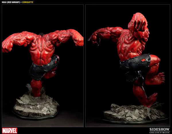 Marvel Comiquette: Red Hulkㅤ – Sideshow Collectibles – ActionFigure Brasil