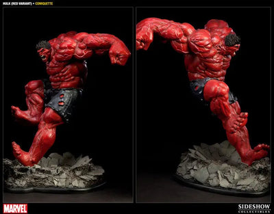 Marvel Comiquette: Red Hulkㅤ – Sideshow Collectibles – ActionFigure Brasil — detalhe do produto