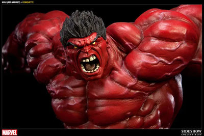 Marvel Comiquette: Red Hulkㅤ – Sideshow Collectibles – ActionFigure Brasil — close
