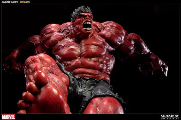 Marvel Comiquette: Red Hulkㅤ – Sideshow Collectibles – ActionFigureBrasil