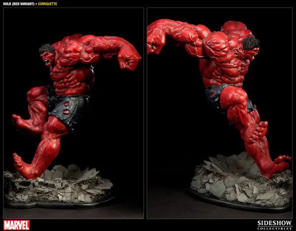 Marvel Comiquette: Red Hulkㅤ – Sideshow Collectibles – ActionFigure Brasil