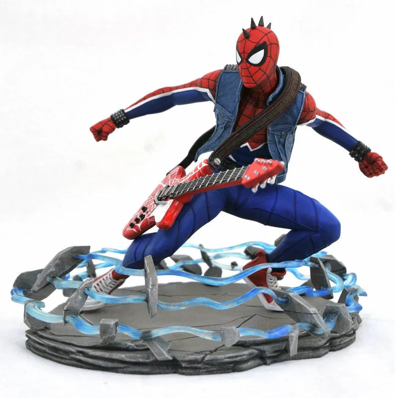 Marvel Gallery / Marvel Spider-Man: Spider-Man Punk Suit PVC Statueㅤ – Diamond Select – ActionFigure Brasil