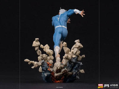 Marvel Iron Studios Statue "Battle Diorama, Series" 1/10 Scale Quicksilver [Comic]ㅤ – Iron Studios – ActionFigure Brasil — close