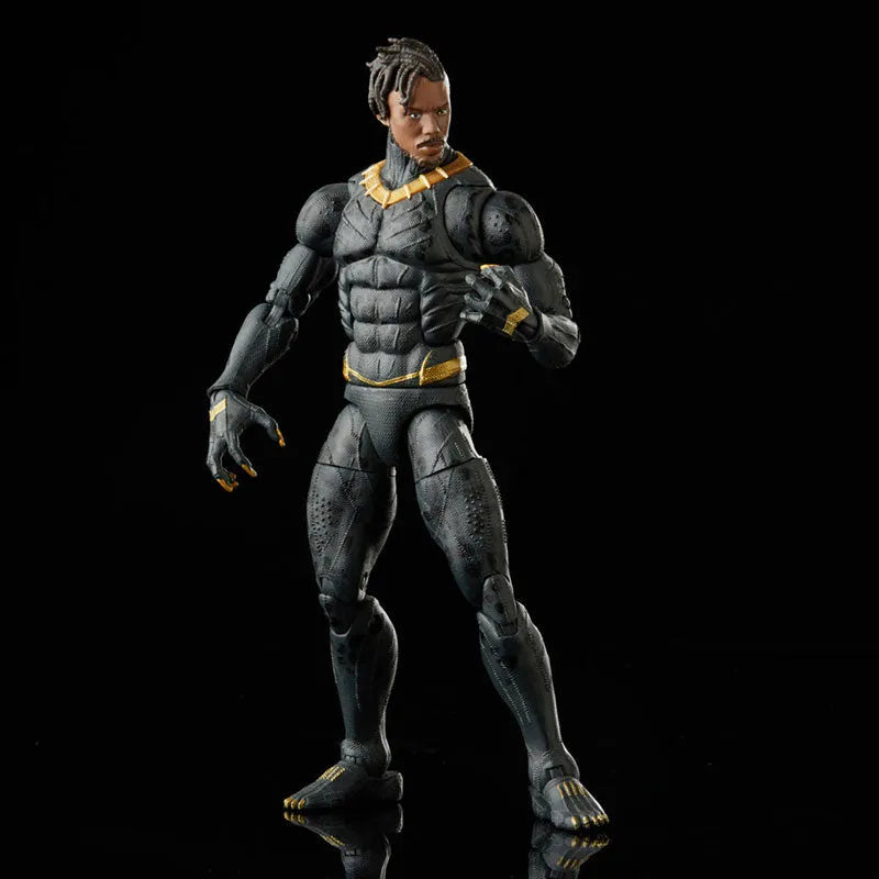 Marvel - Marvel Legends: 6 Inch Action Figure - MCU Series / Legacy Collection: Erik Killmonger [Movie / Black Panther]ㅤ – Hasbro – ActionFigure Brasil