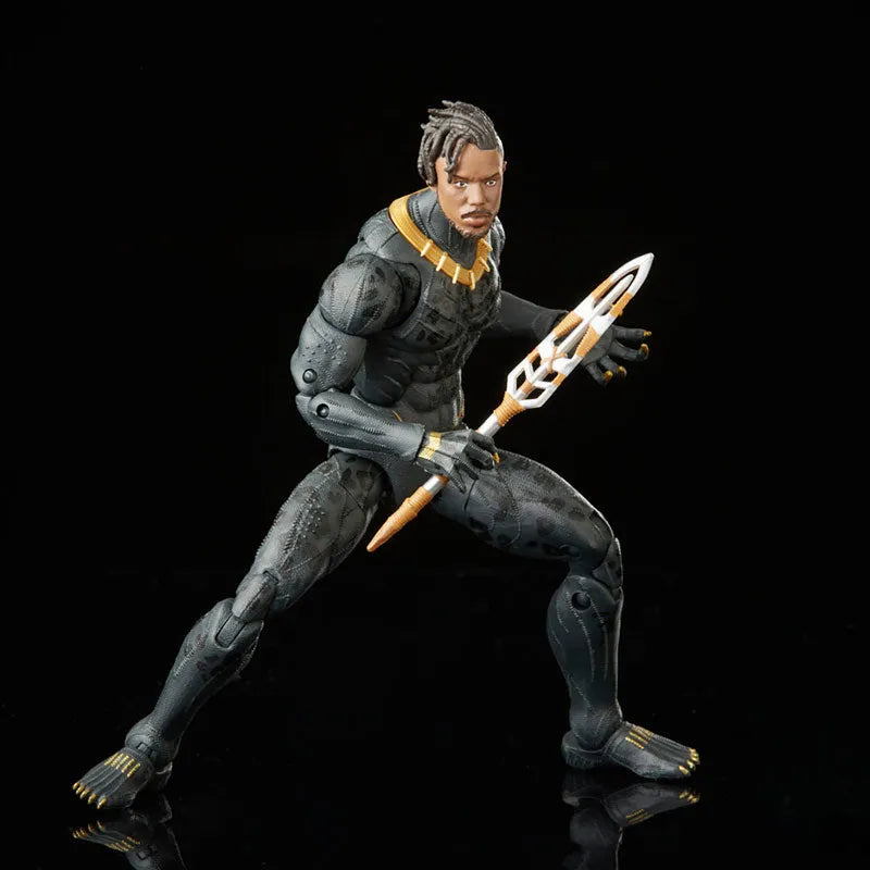Marvel - Marvel Legends: 6 Inch Action Figure - MCU Series / Legacy Collection: Erik Killmonger [Movie / Black Panther]ㅤ – Hasbro – ActionFigure Brasil