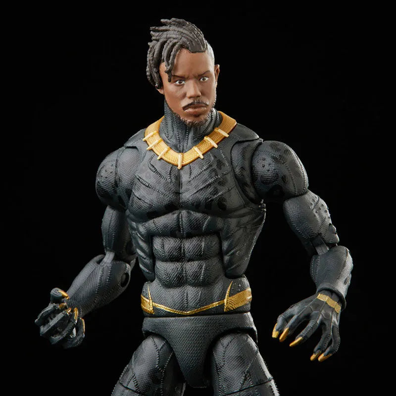 Marvel - Marvel Legends: 6 Inch Action Figure - MCU Series / Legacy Collection: Erik Killmonger [Movie / Black Panther]ㅤ – Hasbro – ActionFigure Brasil