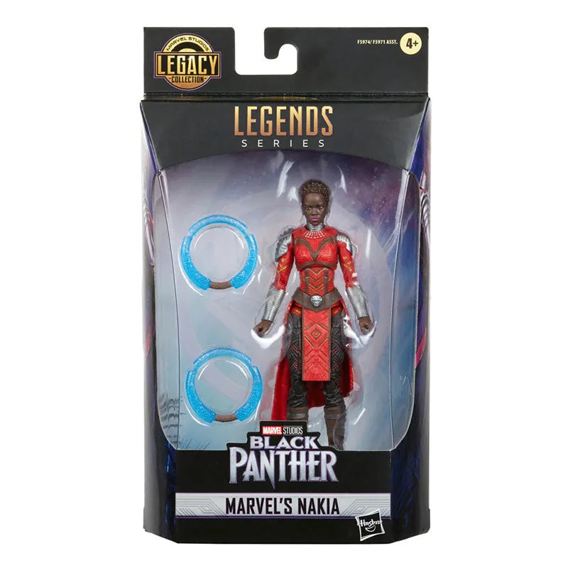 Marvel - Marvel Legends: 6 Inch Action Figure - MCU Series / Legacy Collection: Nakia [Movie / Black Panther]ㅤ – Hasbro – ActionFigure Brasil