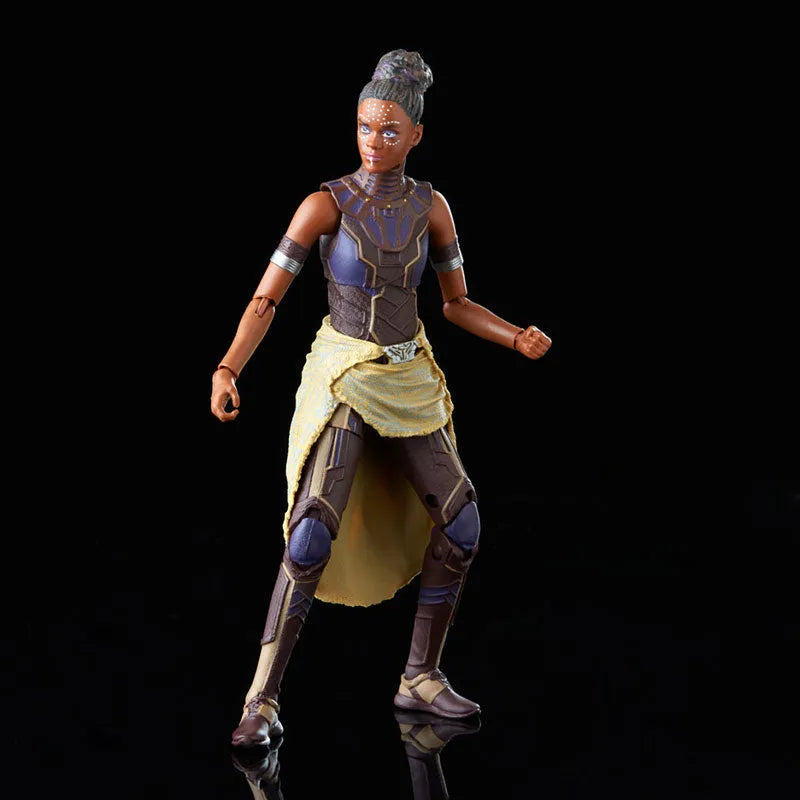Marvel - Marvel Legends: 6 Inch Action Figure - MCU Series / Legacy Collection: Shuri [Movie / Black Panther]ㅤ – Hasbro – ActionFigure Brasil