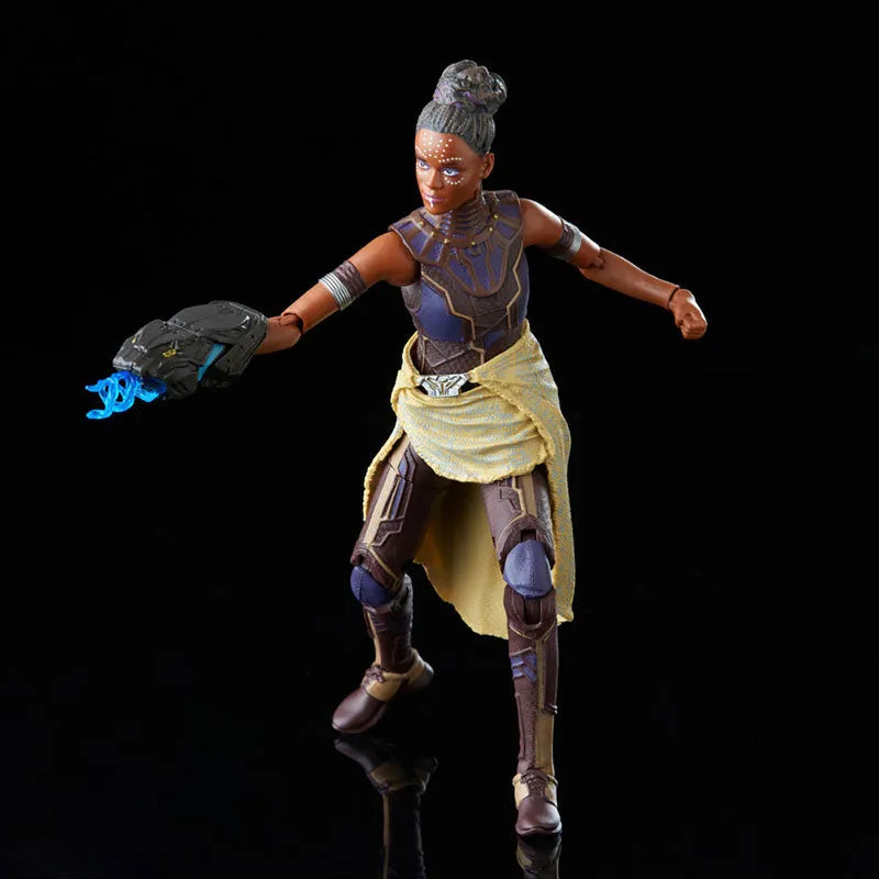 Marvel - Marvel Legends: 6 Inch Action Figure - MCU Series / Legacy Collection: Shuri [Movie / Black Panther]ㅤ – Hasbro – ActionFigure Brasil