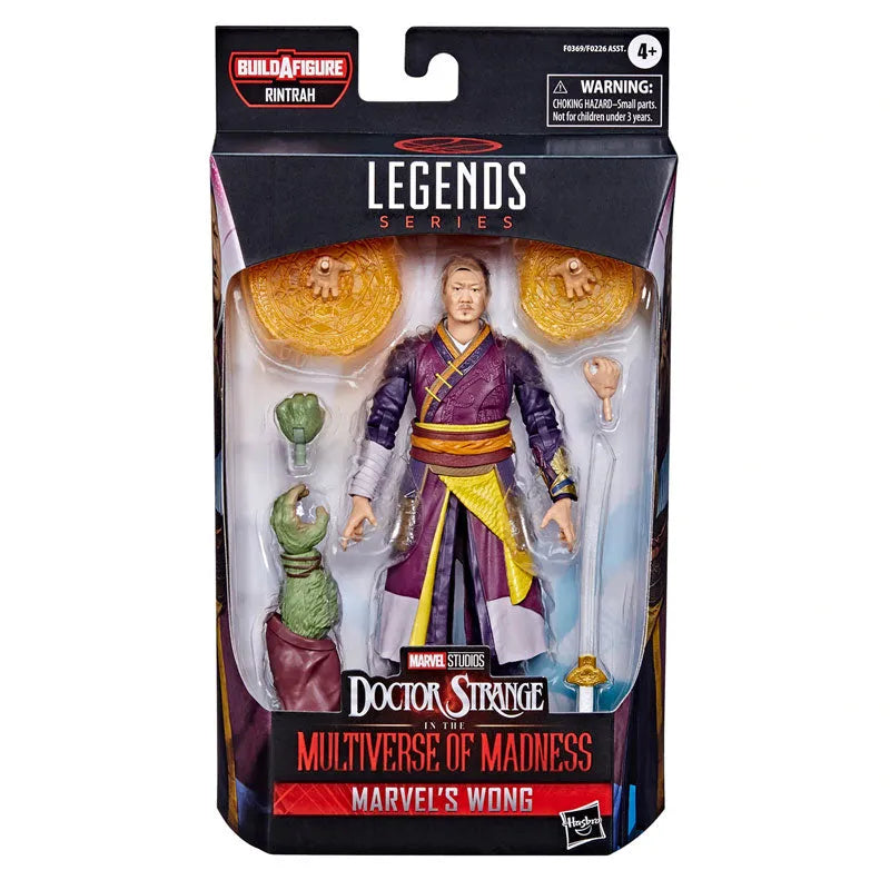 Marvel - Marvel Legends: 6 Inch Action Figure - MCU Series: Wong [Movie / Doctor Strange in the Multiverse of Madness]ㅤ – Hasbro – ActionFigure Brasil