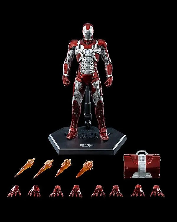 Marvel Studios: Infinity Saga - DLX - Iron Man - Mark 5 (Threezero)ㅤ – ThreeZero – ActionFigure Brasil