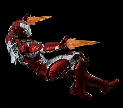 Marvel Studios: Infinity Saga - DLX - Iron Man - Mark 5 (Threezero)ㅤ – ThreeZero – ActionFigureBrasil — ambientada