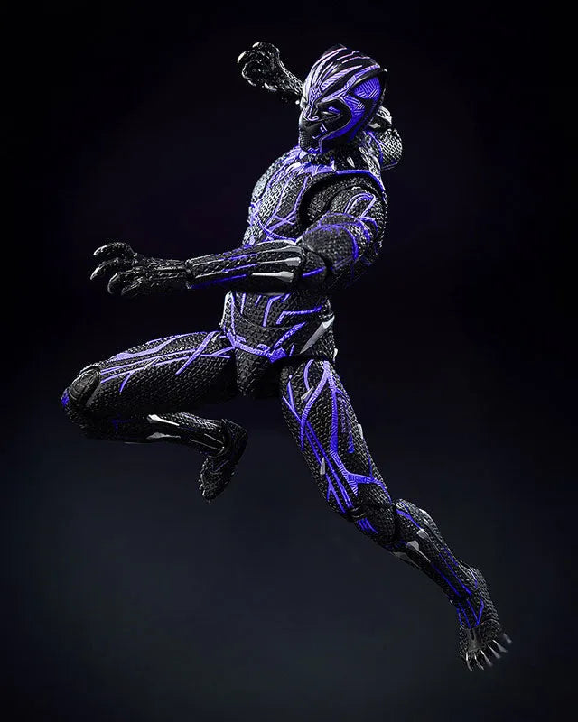 Marvel Studios' The Infinity Saga DLX - Black Panther - Kinetic Energy Charged (Threezero)ㅤ – ThreeZero – ActionFigure Brasil