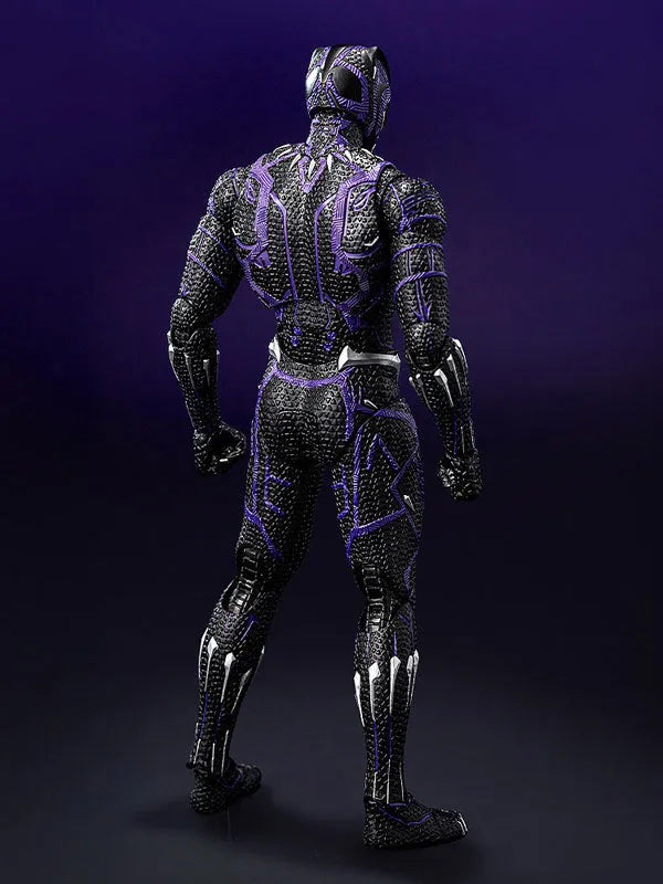 Marvel Studios' The Infinity Saga DLX - Black Panther - Kinetic Energy Charged (Threezero)ㅤ – ThreeZero – ActionFigure Brasil