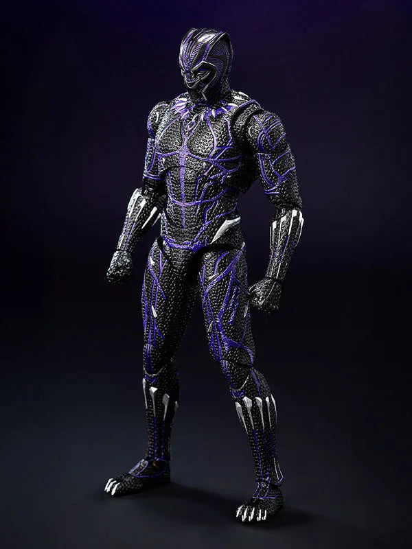 Marvel Studios' The Infinity Saga DLX - Black Panther - Kinetic Energy Charged (Threezero)ㅤ – ThreeZero – ActionFigure Brasil