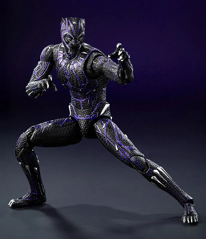 Marvel Studios' The Infinity Saga DLX - Black Panther - Kinetic Energy Charged (Threezero)ㅤ – ThreeZero – ActionFigure Brasil
