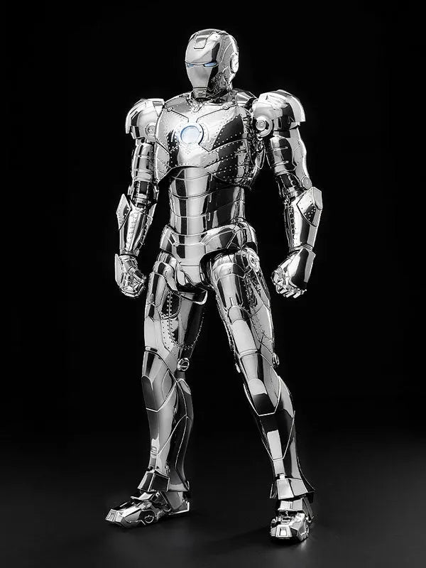 Marvel Studios' The Infinity Saga - DLX Iron Man Mark 2 - Chrome Edition (Threezero)ㅤ – ThreeZero – ActionFigureBrasil