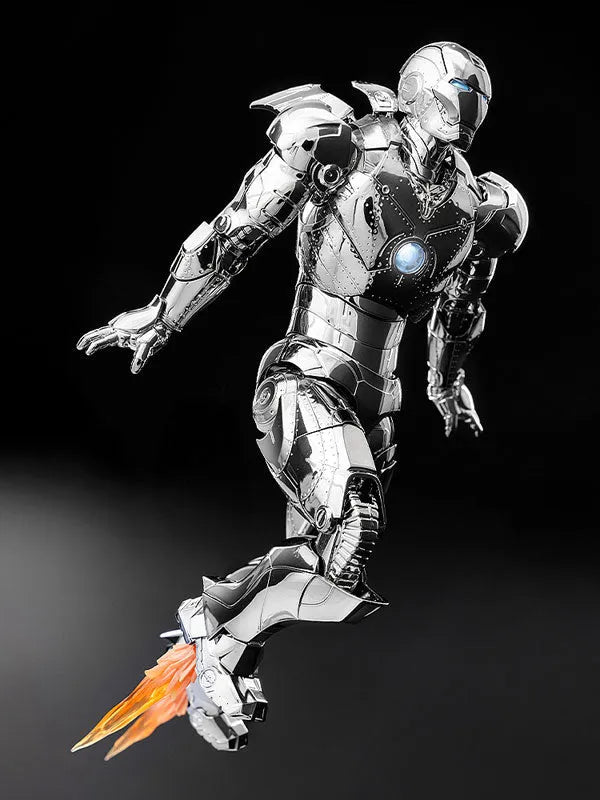 Marvel Studios' The Infinity Saga - DLX Iron Man Mark 2 - Chrome Edition (Threezero)ㅤ – ThreeZero – ActionFigureBrasil