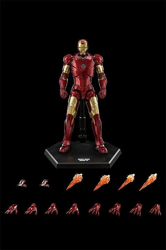 Marvel Studios -The Infinity Saga - DLX - Iron Man - Mark 3 (ThreeZero)ㅤ – ThreeZero – ActionFigureBrasil