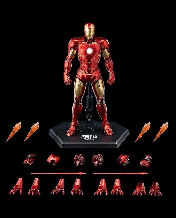 Marvel Studios' The Infinity Saga DLX - Iron Man - Mark 4 (Threezero)ㅤ – ThreeZero – ActionFigureBrasil