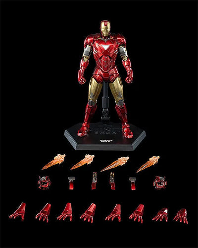 Marvel Studios: The Infinity Saga - DLX - Iron Man - Mark 6 (Threezero)ㅤ – ThreeZero – ActionFigureBrasil — ambientada