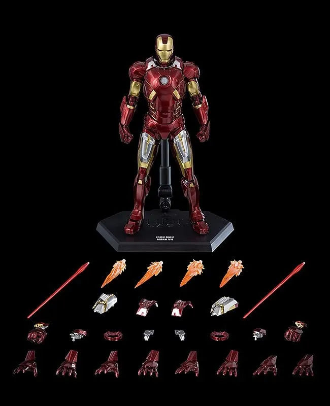 Marvel Studios - The Infinity Saga - DLX Iron Man - Mark 7 (ThreeZero)ㅤ – ThreeZero – ActionFigure Brasil