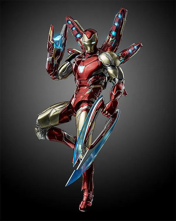 Marvel Studios' - The Infinity Saga DLX - Iron Man - Mark 85 (Threezero)ㅤ – ThreeZero – ActionFigure Brasil