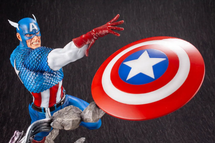 Marvel Universe Avengers - Captain America - 1/6 - Fine Art Statue (Kotobukiya)ㅤ – Kotobukiya – ActionFigure Brasil