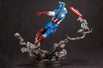 Marvel Universe Avengers - Captain America - 1/6 - Fine Art Statue (Kotobukiya)ㅤ – Kotobukiya – ActionFigure Brasil — embalagem