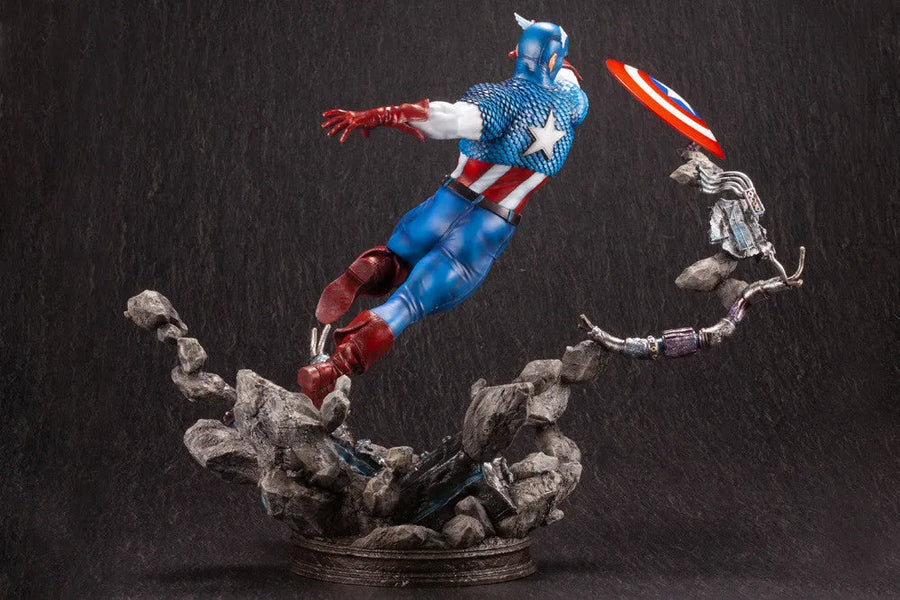 Marvel Universe Avengers - Captain America - 1/6 - Fine Art Statue (Kotobukiya)ㅤ – Kotobukiya – ActionFigure Brasil