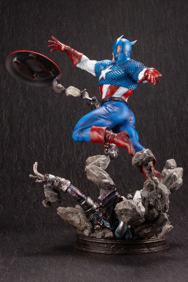 Marvel Universe Avengers - Captain America - 1/6 - Fine Art Statue (Kotobukiya)ㅤ – Kotobukiya – ActionFigure Brasil