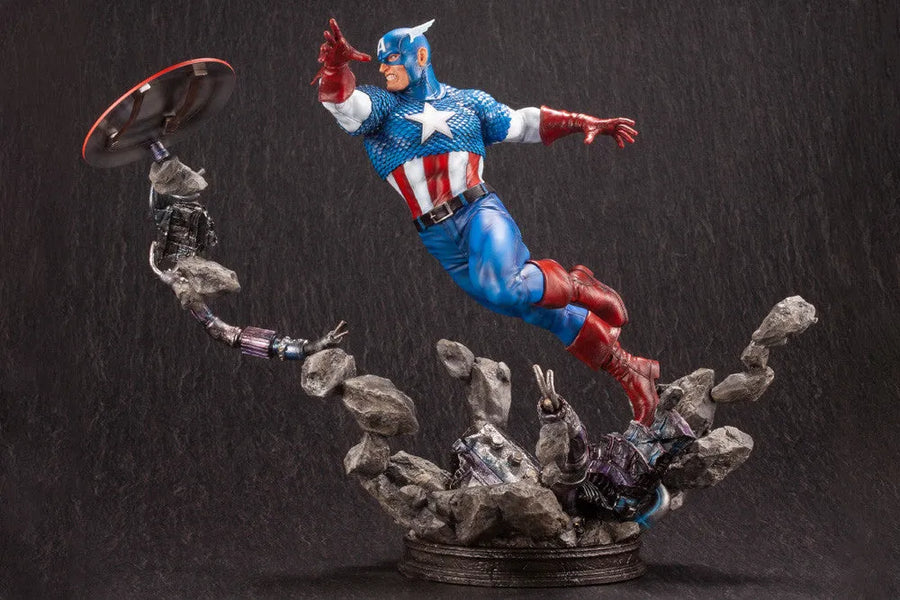 Marvel Universe Avengers - Captain America - 1/6 - Fine Art Statue (Kotobukiya)ㅤ – Kotobukiya – ActionFigure Brasil